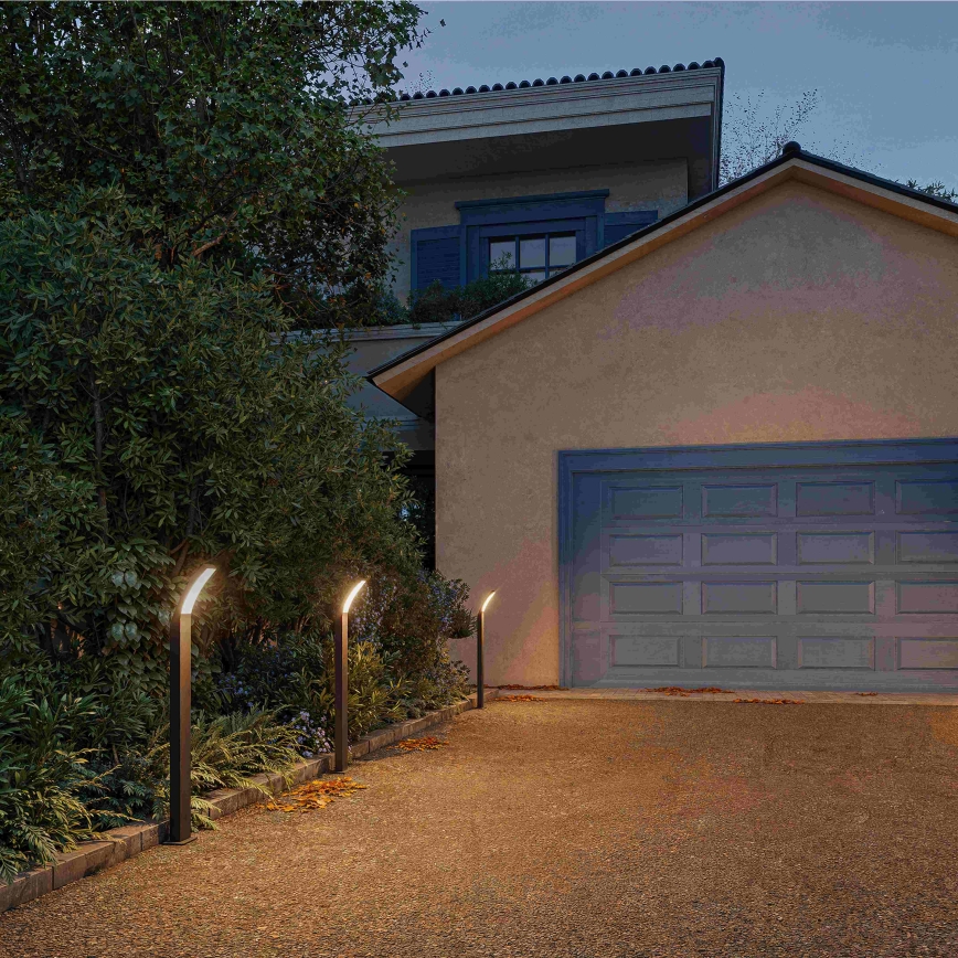 Philips - LED-ulkovalaisin SPLAY LED/4,3W/230V 2700K 96 cm IP44