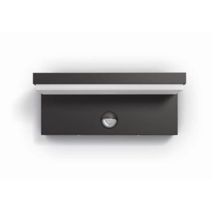 Philips - LED Ulkovalo anturilla BUSTAN LED/3,8W/230V 4000K IP44