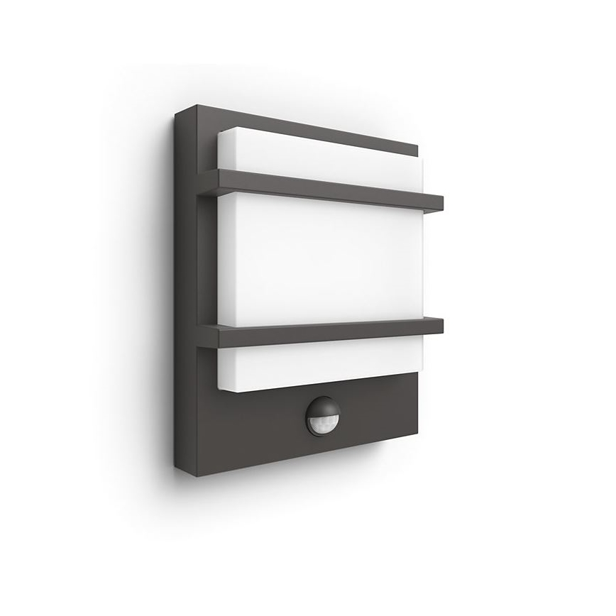 Philips - LED Ulkovalo anturilla PETRONIA LED/3,8W/230V IP44