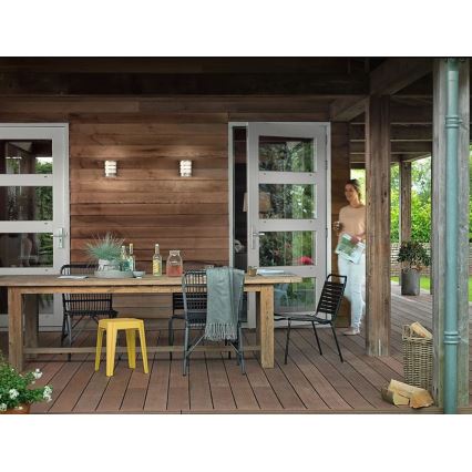 Philips - LED Ulkovalo anturilla PYTHON LED/3,8W/230V IP44