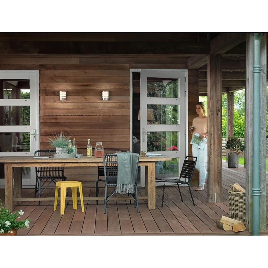 Philips - LED Ulkovalo anturilla PYTHON LED/3,8W/230V IP44