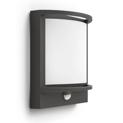 Philips - LED Ulkovalo anturilla SAMONDRA LED/3,8W/230V IP44