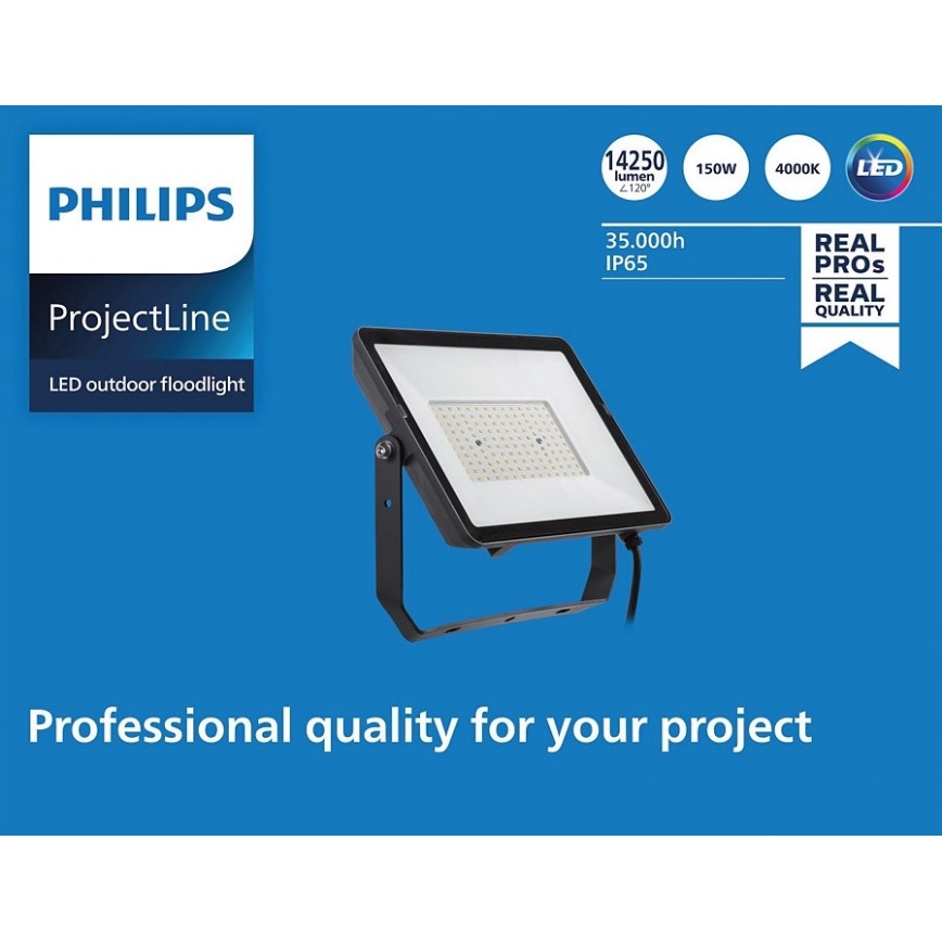 Philips - LED-ulkovalonheitin PROJECTLINE LED/150W/230V IP65 4000K