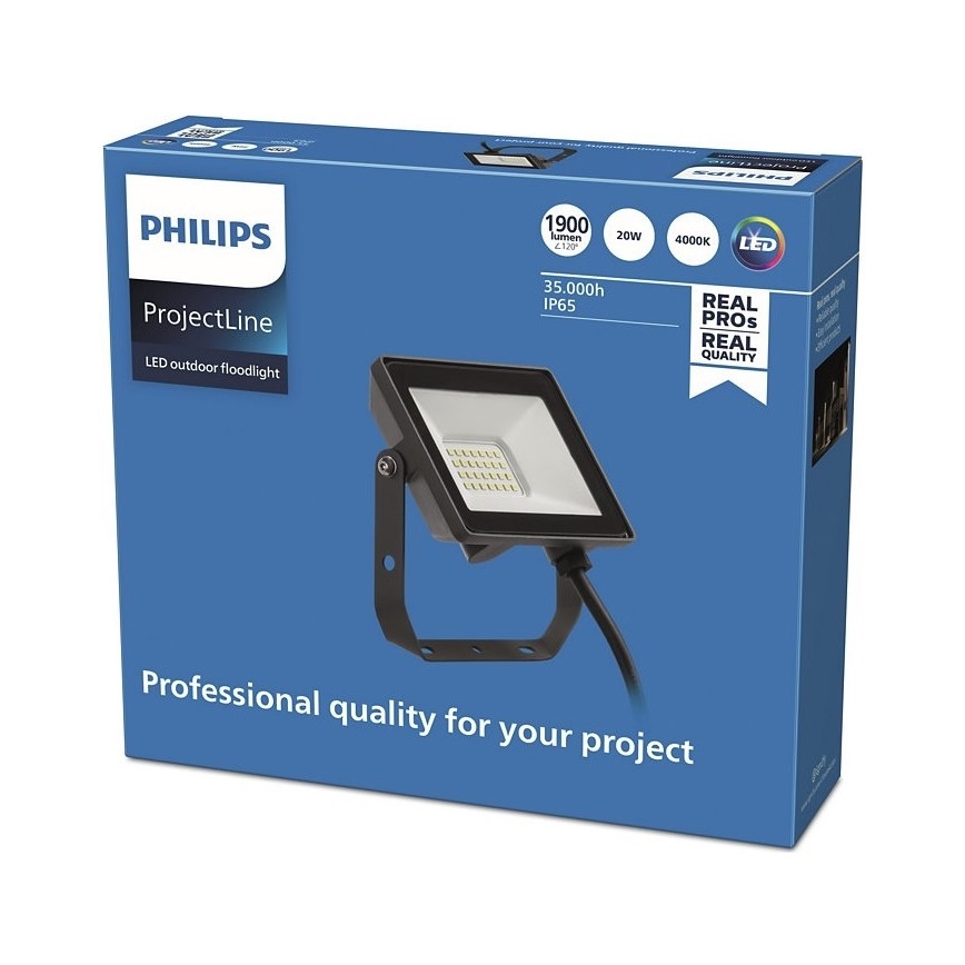 Philips - LED-ulkovalonheitin PROJECTLINE LED/20W/230V IP65 4000K