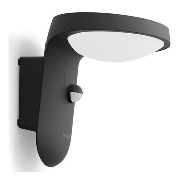 Philips - LED-ulkovaloseinävalaisin sensorilla LED/9W/230V 4000K IP44