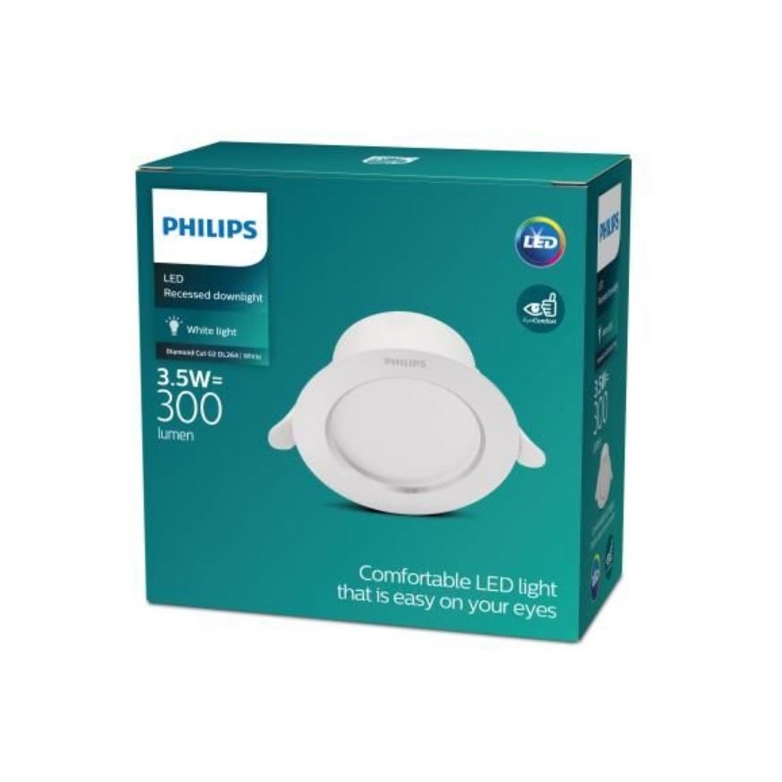 Philips - LED upotettava valo LED/3,5W/230V 4000K