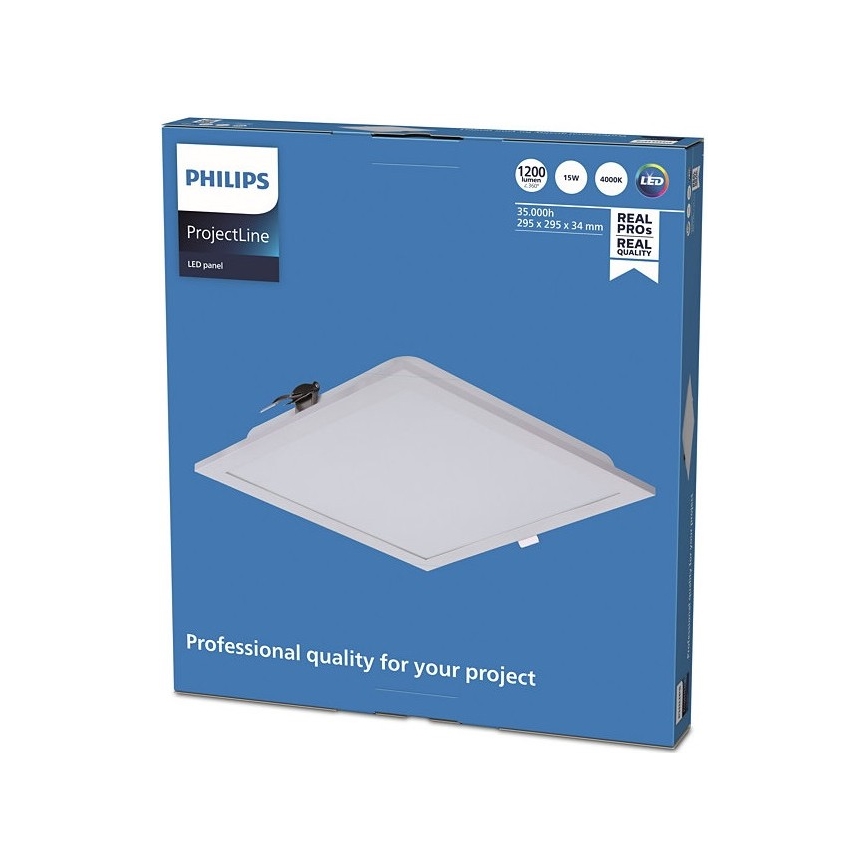 Philips - LED upotettava valo PROJECTLINE LED/15W/230V 29,5x29,5 cm