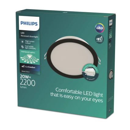 Philips - LED uppovalaisin MESON LED/20W/230V 4000K
