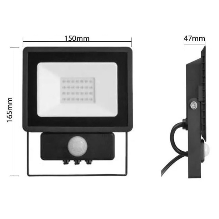 Philips - LED-valonheitin anturilla DECOFLOOD LED/20W/230V IP65