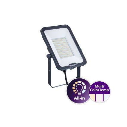 Philips - LED-valonheitin LEDINAIRE ALL-IN LED/70W/230V 3000/4000/6500K IP65 antrasiitti