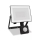 Philips - liiketunnistimella varustettu LOIS LED-heijastin 20W/230V IP65 3000K