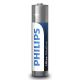 Philips LR03E4B/10 - 4 kpl Alkaliparisto AAA ULTRA ALKALINE 1,5V 1250mAh