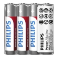 Philips LR03P4F/10 - 4 kpl Alkaliparisto AAA POWER ALKALINE 1,5V 1150mAh