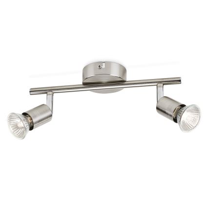 Philips Massive - LED-kohdevalaisin 2xGU10/50W/230V
