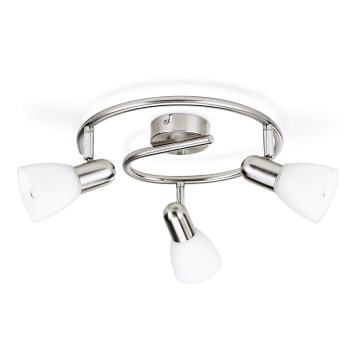 Philips Massive - Kohdevalaisin 3xE14/40W mattakromi