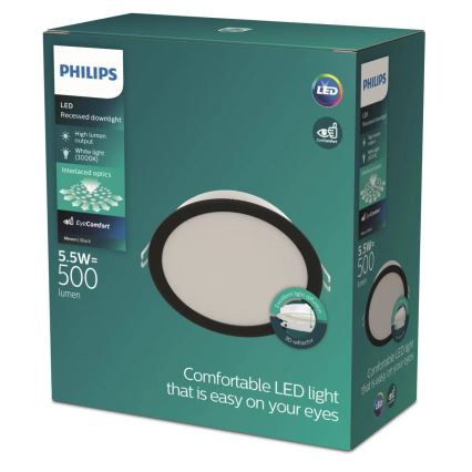 Philips - MESON upotettava LED-kattovalaisin 5,5W/230V 3000K