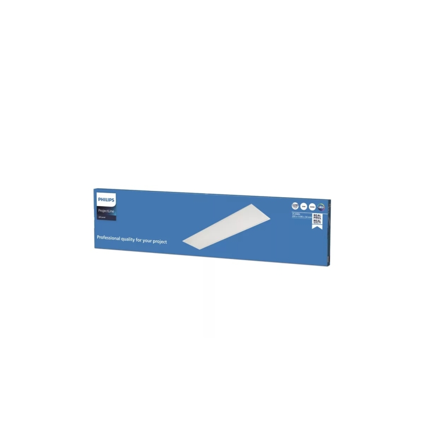Philips - LED-paneeli sisäkattoon upotettava PROJECTLINE LED/36W/230V UGR19 4000K 119x29,5 cm