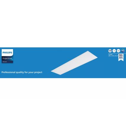Philips - LED-paneeli sisäkattoon upotettava PROJECTLINE LED/36W/230V UGR19 4000K 119x29,5 cm