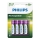 Philips R6B4A210/10 - 4 kpl Ladattavat AA-paristot MULTILIFE NiMH/1,2V/2100 mAh