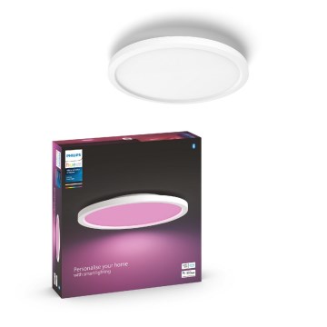 Philips - RGBW Himmennettävä kattovalaisin Hue SURIMU LED/40W/230V