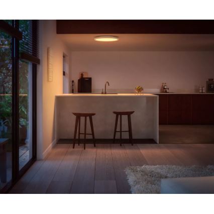 Philips - RGBW Himmennettävä kattovalaisin Hue SURIMU LED/40W/230V