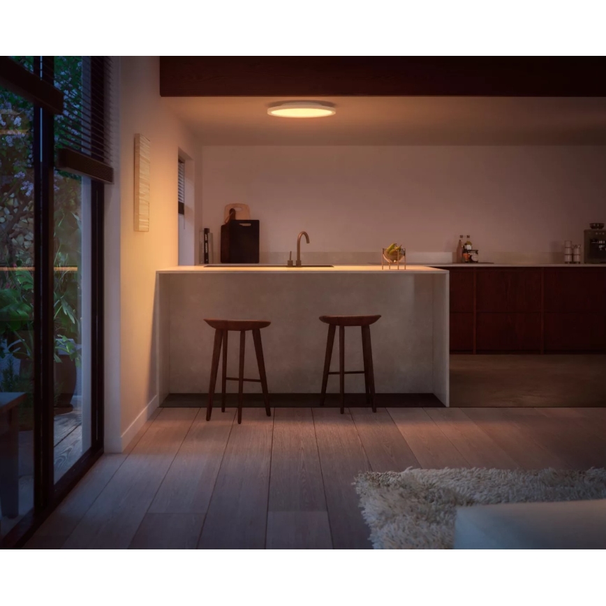 Philips - RGBW Himmennettävä kattovalaisin Hue SURIMU LED/40W/230V