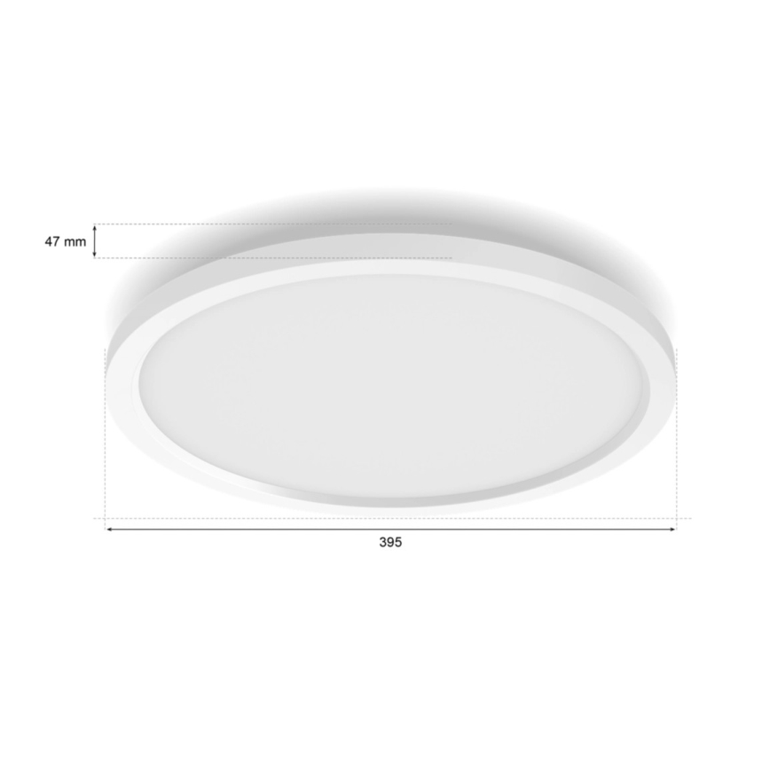 Philips - RGBW Himmennettävä kattovalaisin Hue SURIMU LED/40W/230V