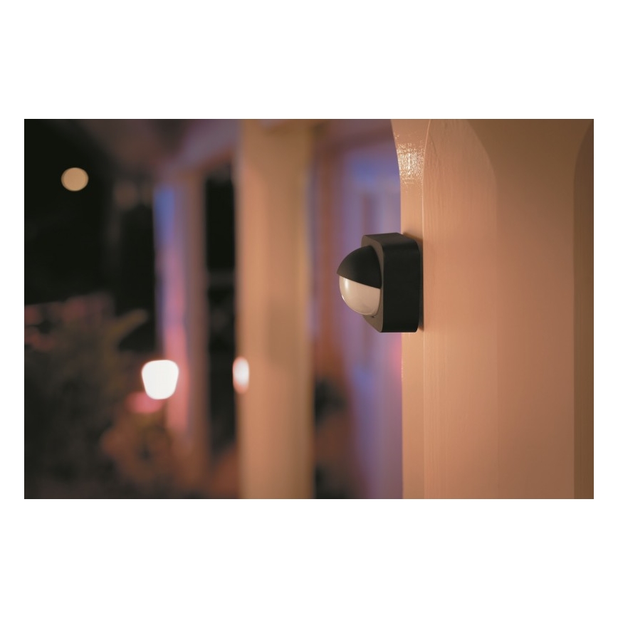 Philips - Hue FLUX RGBW himmennettävä ulkokäyttöön tarkoitettu LED-nauha 5m LED/30W/230V 2200-6500K IP67 + liikeanturi