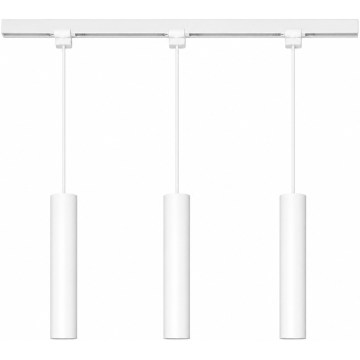 Philips - Riippuvalaisin vaijerilla EASYLINK-kiskojärjestelmään 3xGU10/7W/230V 157 cm valkoinen