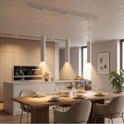 Philips - Riippuvalaisin vaijerilla EASYLINK-kiskojärjestelmässä 3xGU10/7W/230V 1m valkoinen