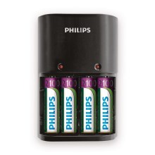 Philips SCB1490NB/12 - Akkulaturi MULTILIFE 4xAA 2100 mAh 230V
