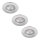 Philips - SET 3x LED-himmennettävä kylpyhuoneen valaisin DIVE 3xLED / 5W / 230V IP65