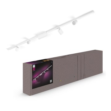 Philips - SET 4xLED Himmennettävä kohdevalo kiskojärjestelmään Hue PERIFO LED/20,8W/230V 2000-6500K