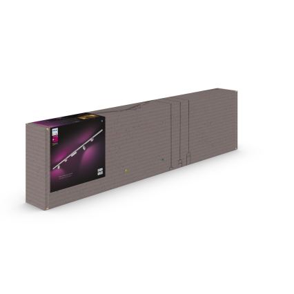 Philips - SET 4xLED RGB Himmennettävä kohdevalo kiskojärjestelmään Hue PERIFO LED RGB/20,8W/230V 2000-6500K