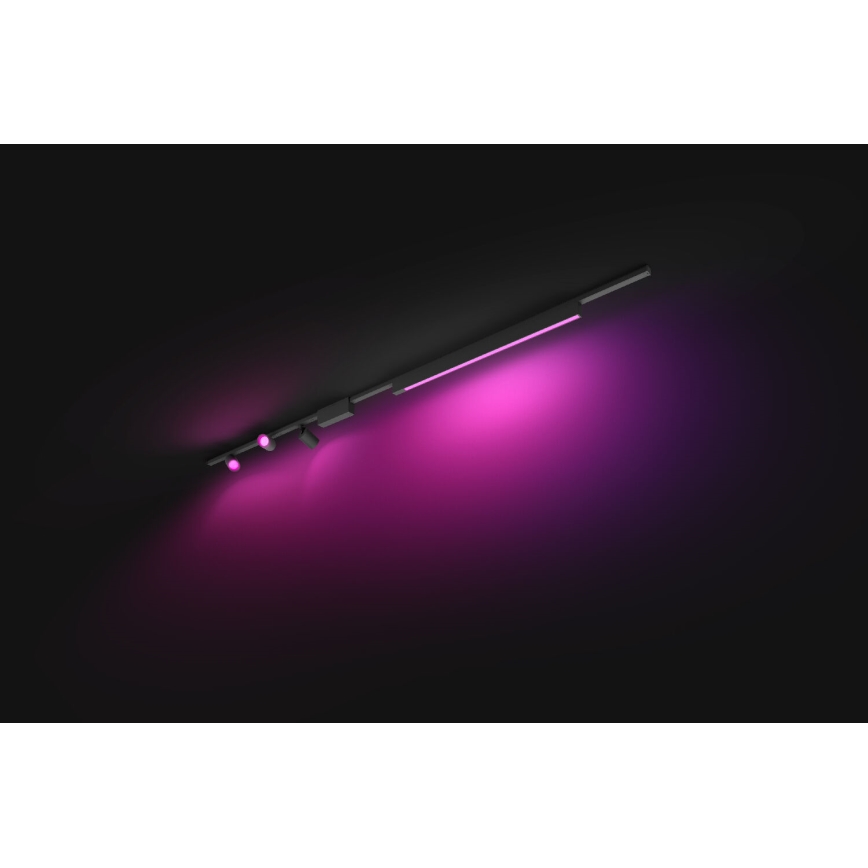 Philips - SET 4x LED RGB Himmennettävä valo kiskojärjestelmään Hue PERIFO LED RGB/44,6W/230V 2000-6500K