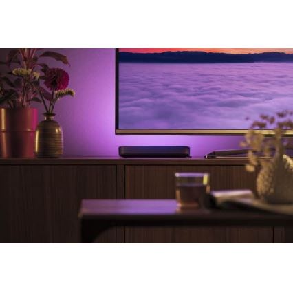 Philips - SETTI 2x LED RGB Himmennettävä pöytävalaisin Hue PLAY DUAL PACK White And Color Ambiance LED/6W/230V