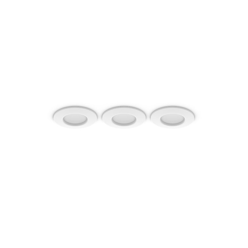 Philips - SETTI 3x LED RGBW Himennettävät kylpyhuoneen upotettavat alasvalot Hue SLIM LED/8,3W/230V 1000-20000K valkoinen P44