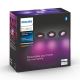 Philips - SETTI 3x LED RGB Himmennettävä upotettava valo Hue CENTURA 1xGU10/5,7W/230V 2000-6500K