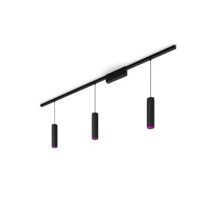 Philips - 3 kpl LED RGBW himmennettävä riippuvalaisin kaapelilla Hue-kiskojärjestelmään PERIFO LED/15,6W/230V 2000-6500K