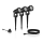 Philips - SETTI 3x LED Ulkovalaisin CAPER LED/1,5W/24/230V IP44