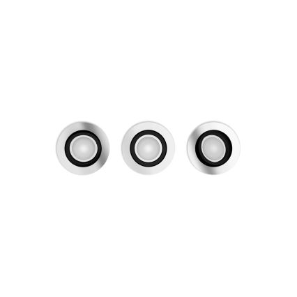 Philips - SETTI 3xLED RGBW Himmennettävä riippuva kattovalaisin Hue CENTURA 1xGU10/4,2W/230V 2000-6500K