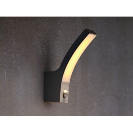 Philips - LED-ulkovaloseinävalaisin sensorilla LED/12W/230V 2700K IP44