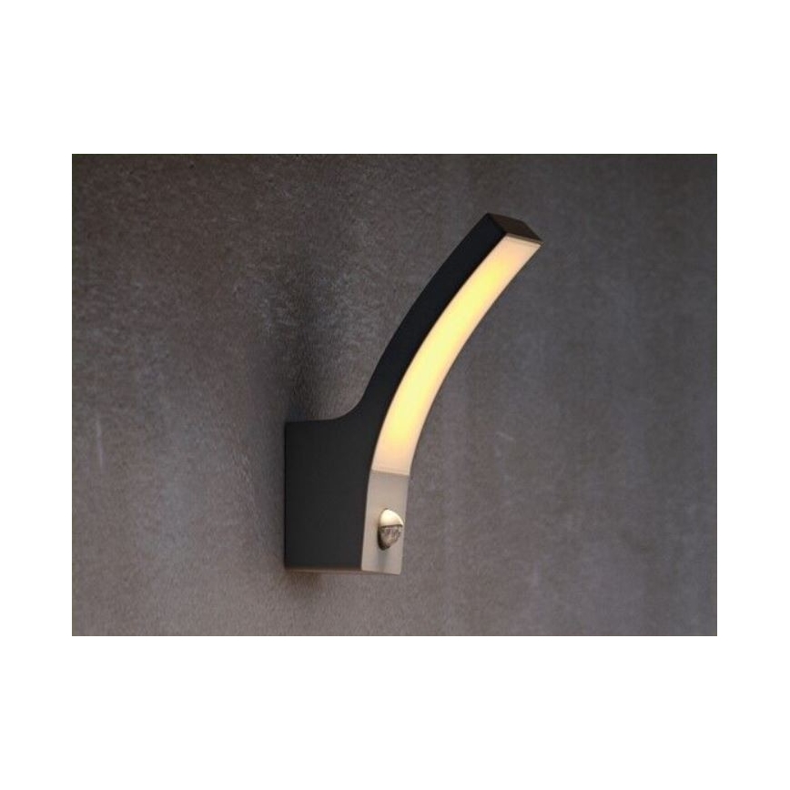 Philips - LED-ulkovaloseinävalaisin sensorilla LED/12W/230V 2700K IP44