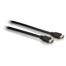 Philips SWV2434W/10 - HDMI-kaapeli Ethernetillä, HDMI 1,4 A -liitin 5 m musta