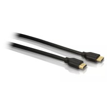 Philips SWV5401H/10 - HDMI-kaapeli Ethernetillä, HDMI 1,4 A -liitin 1,8 m musta