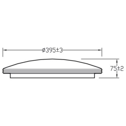 Philips - LED himmennettävä kattovalaisin LED/23W/230V 2700-6500K + kaukosäädin