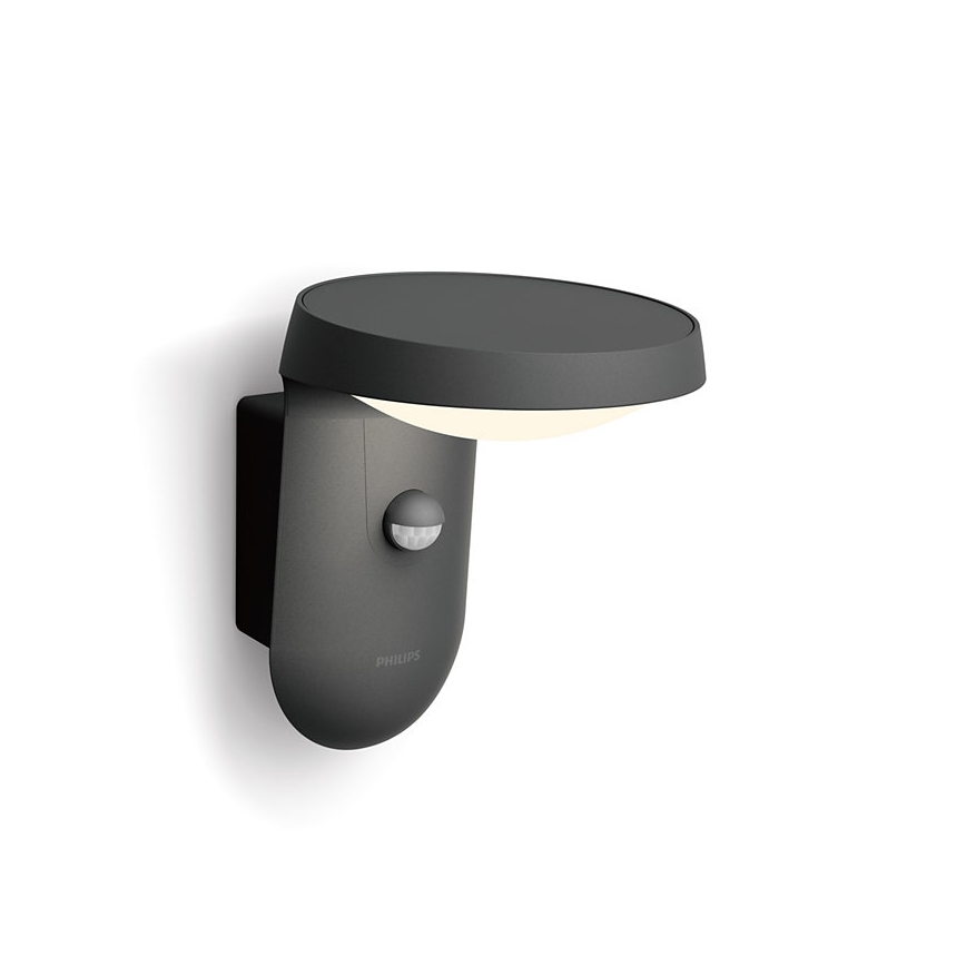 Philips - LED-aurinkoseinävalaisin liiketunnistimella ja hämäräkytkimellä LED/1,2W/4V 1800 mAh 3000K IP44