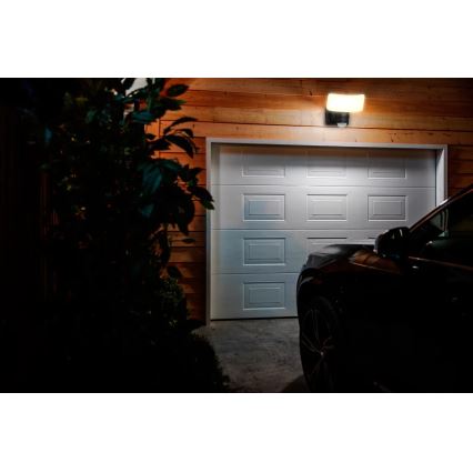 Philips - LED aurinkokäyttöinen seinävalaisin liiketunnistimella ja hämäräkytkimellä TYLUS LED/6W/3,7V 2600 mAh 3000K IP44