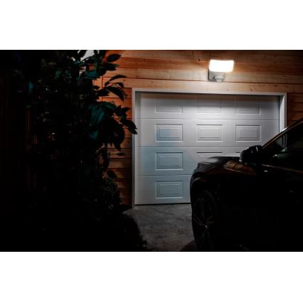 Philips - LED aurinkokennoseinävalaisin liiketunnistimella ja hämäräkytkimellä TYLUS LED/6W/3,7V 2600 mAh 5000K IP44