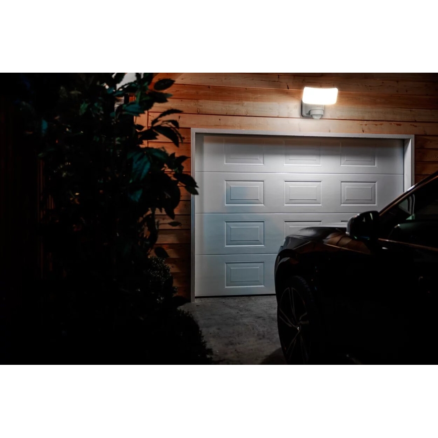 Philips - LED aurinkokennoseinävalaisin liiketunnistimella ja hämäräkytkimellä TYLUS LED/6W/3,7V 2600 mAh 5000K IP44